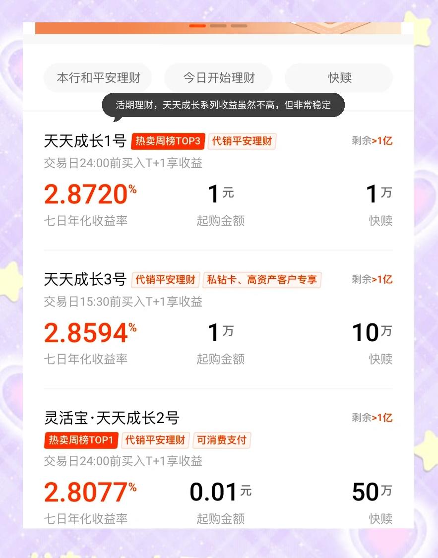 平安存理财(平安存和整存整取的区别)